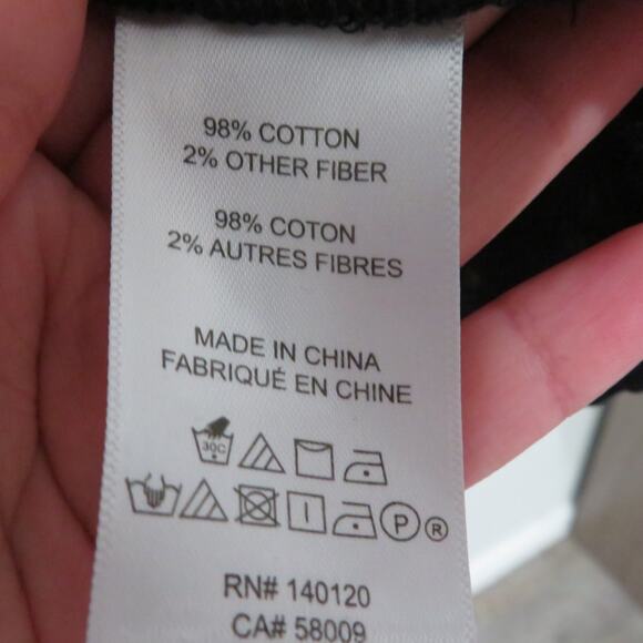 Maette 1X Black Gold Long Sleeve Top - Picture 7 of 7